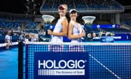 Gabriela Dabrowski & Erin Routliffe pictured at the 2025 Cincinnati Open | Image Source: Getty